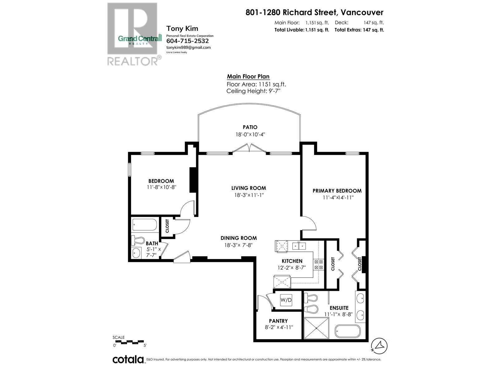 Property at 801 1280 RICHARDS STREET image 5