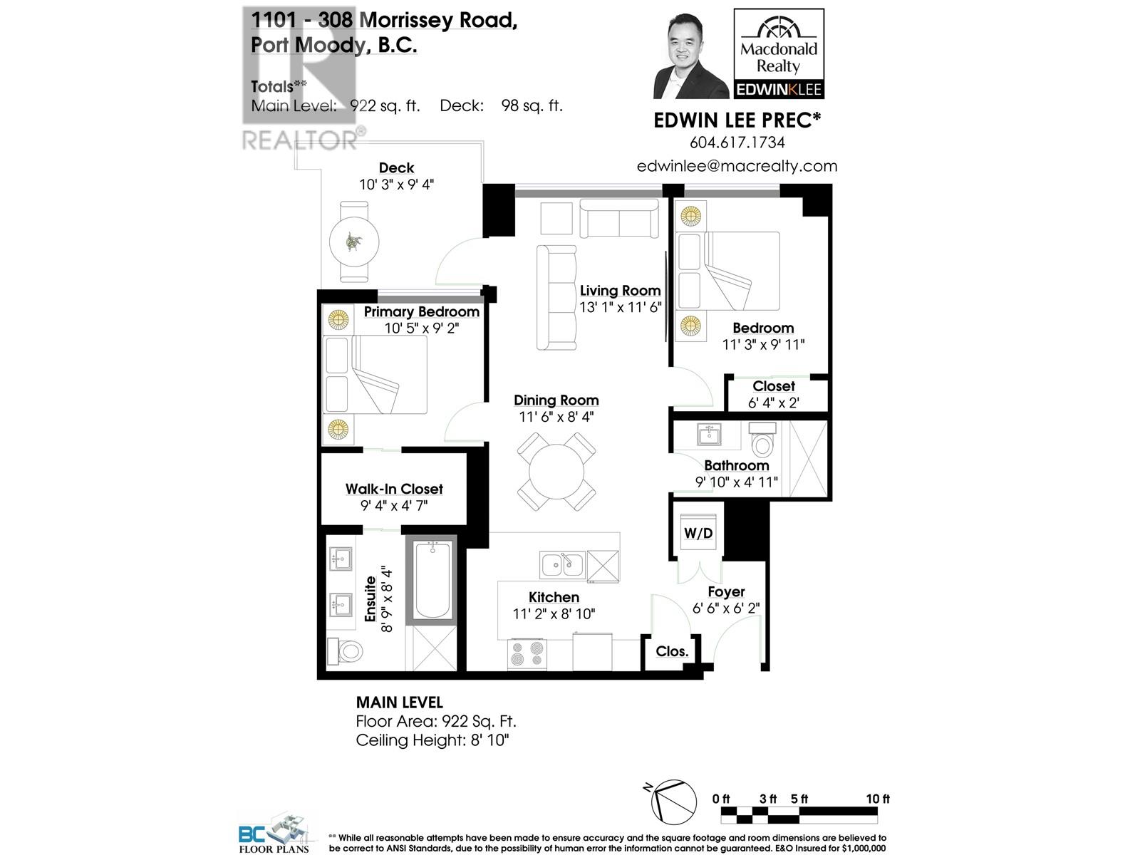 1101 308 Morrissey Road, Port Moody, British Columbia  V3H 0M2 - Photo 31 - R2961360