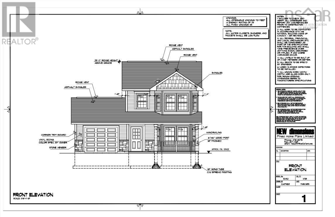 Lot 54 Gosling Circle, porters lake, Nova Scotia