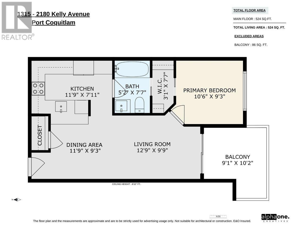 1315 2180 Kelly Avenue, Port Coquitlam, British Columbia  V3C 0L1 - Photo 15 - R2961457