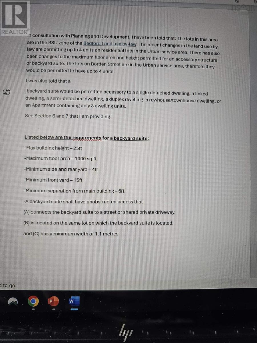 22 Borden Street, Bedford, Nova Scotia  B4A 1W2 - Photo 4 - 202501964