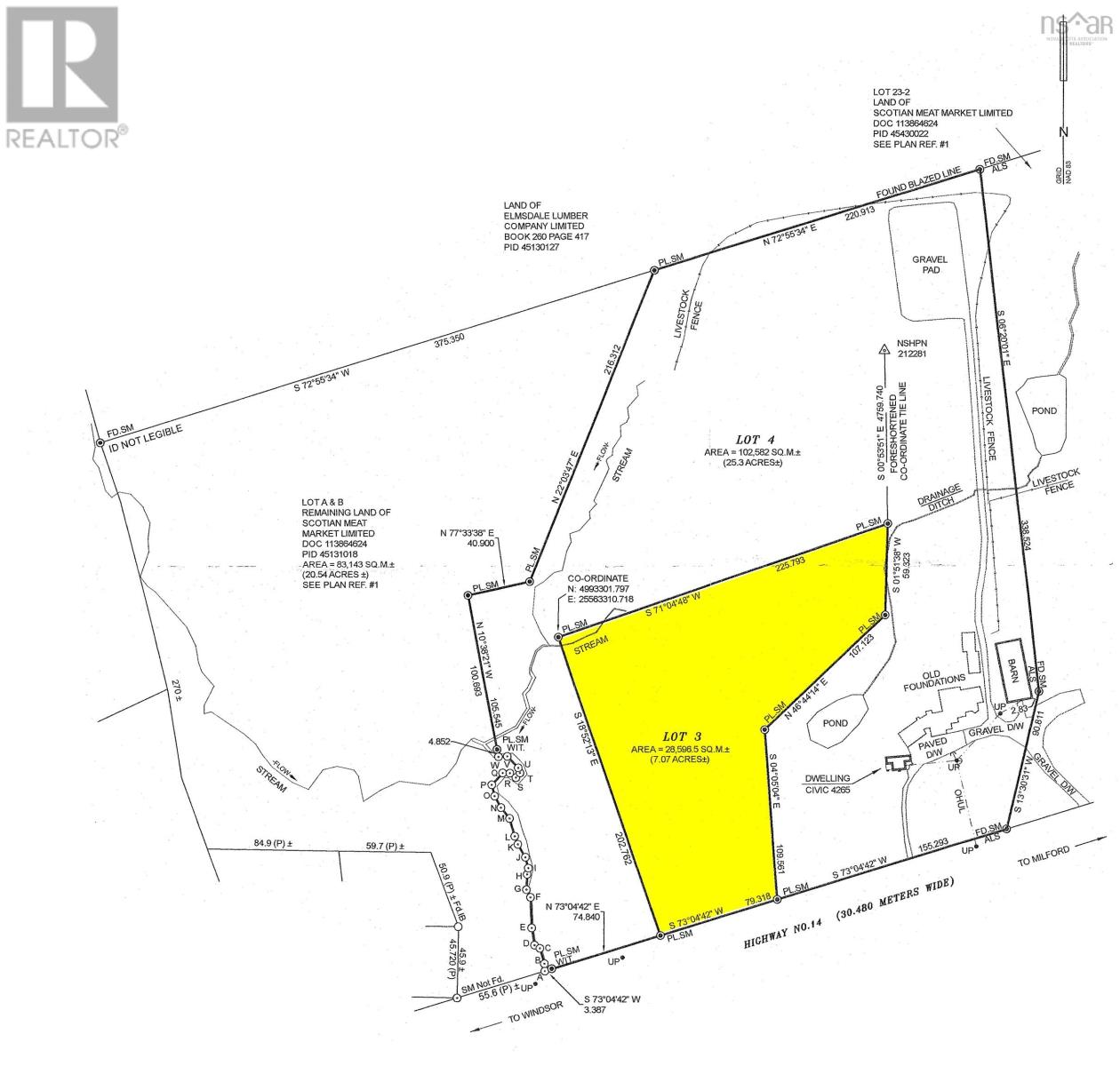 Lot 3 Highway 14, upper rawdon, Nova Scotia