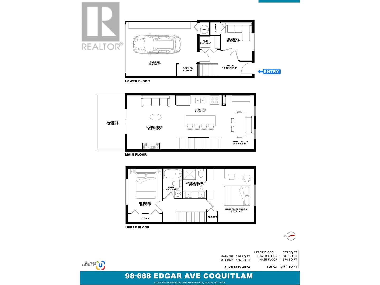 98 688 Edgar Avenue, Coquitlam, British Columbia  V3K 0A5 - Photo 39 - R2960488