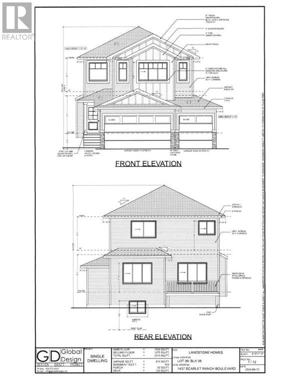 1437 Scarlett Ranch Boulevard, Carstairs, Alberta  T0M 0N0 - Photo 1 - A2191741