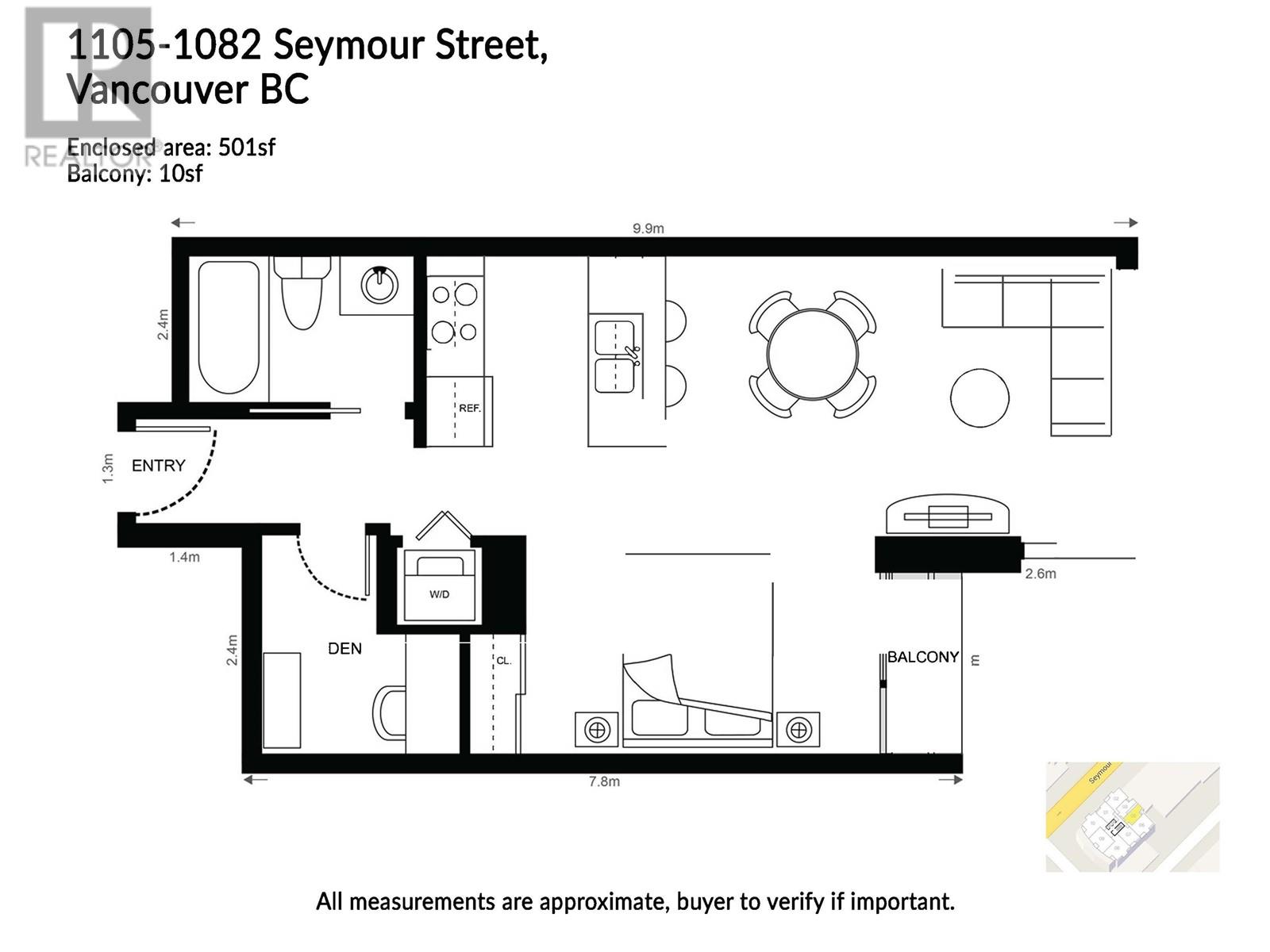 1105 1082 Seymour Street, Vancouver, British Columbia  V6B 1X9 - Photo 31 - R2960644