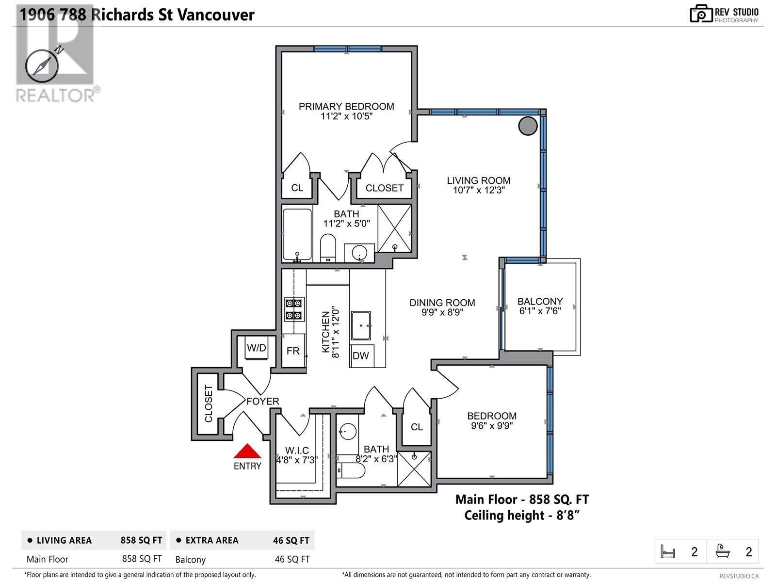 Listing Picture 3 of 40 : 1906 788 RICHARDS STREET, Vancouver / 溫哥華 - 魯藝地產 Yvonne Lu Group - MLS Medallion Club Member