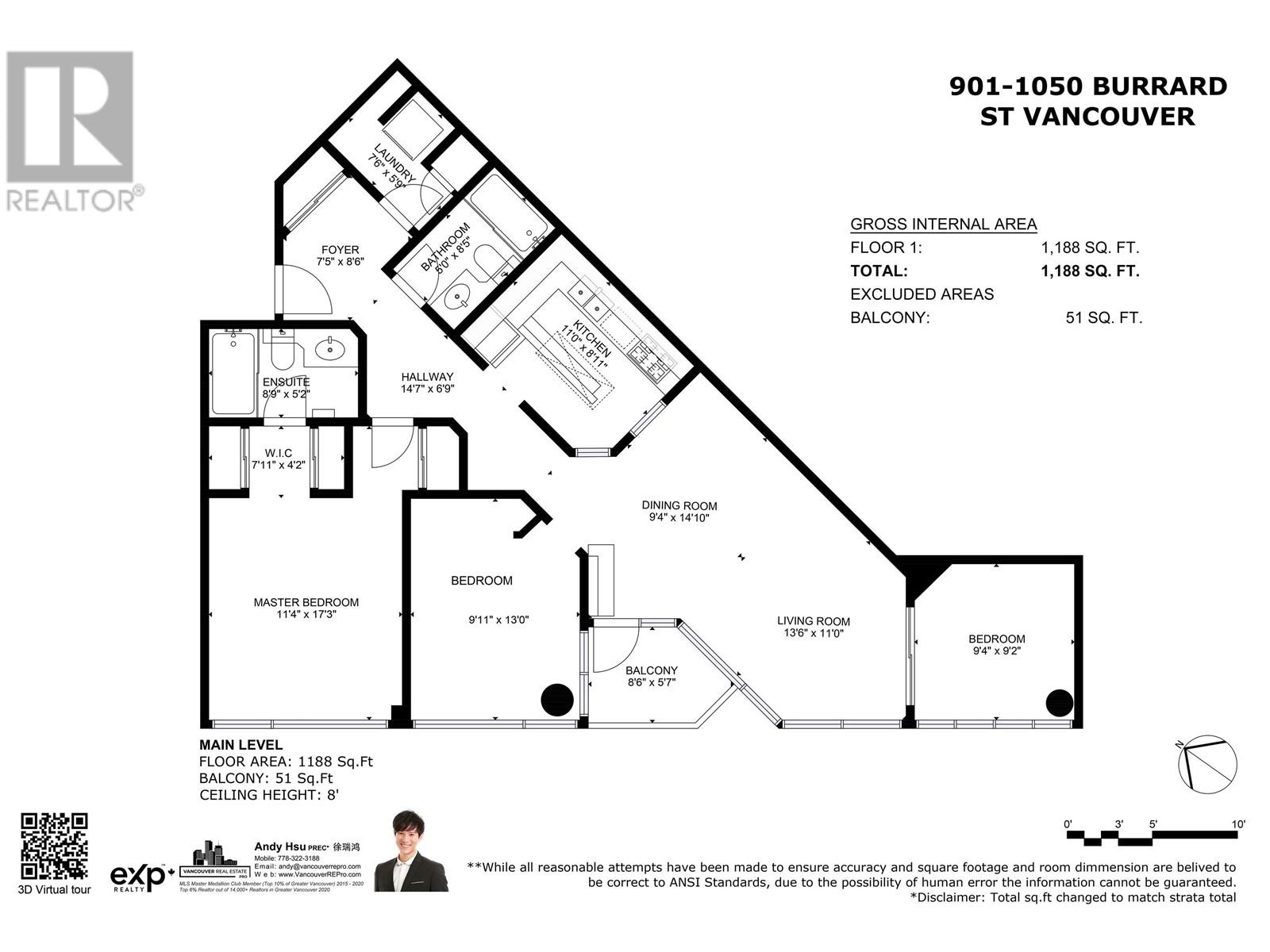 901 1050 Burrard Street, Vancouver, British Columbia  V6Z 2S3 - Photo 16 - R2962591