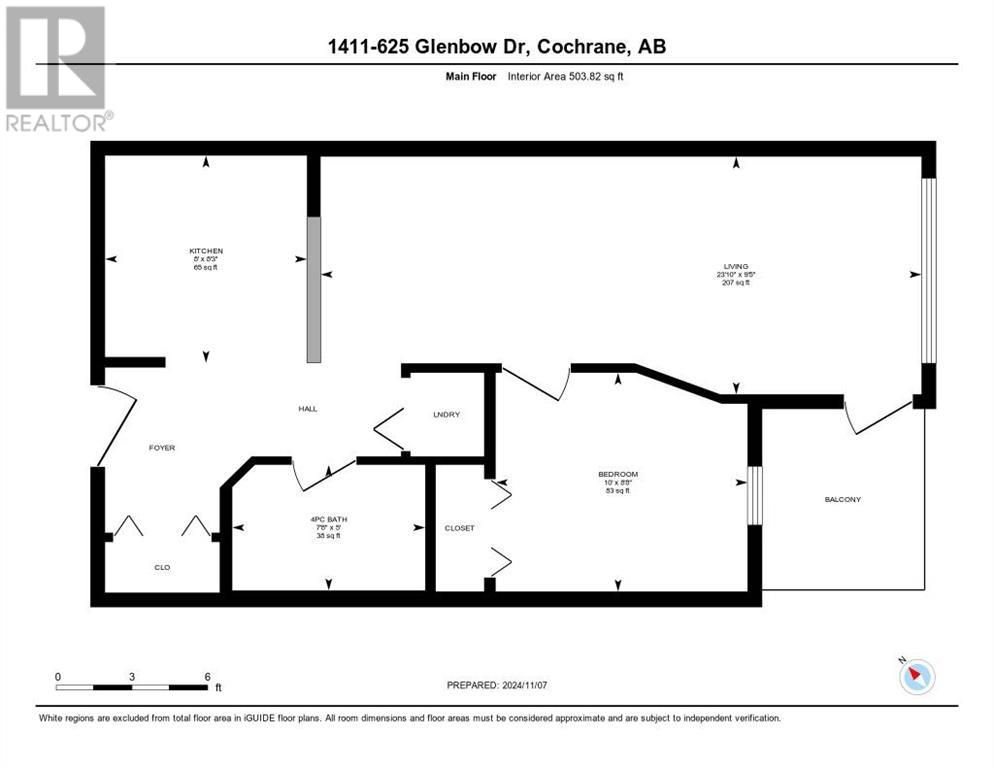 1411, 625 Glenbow Drive, Cochrane, Alberta  T4C 0S9 - Photo 22 - A2191895