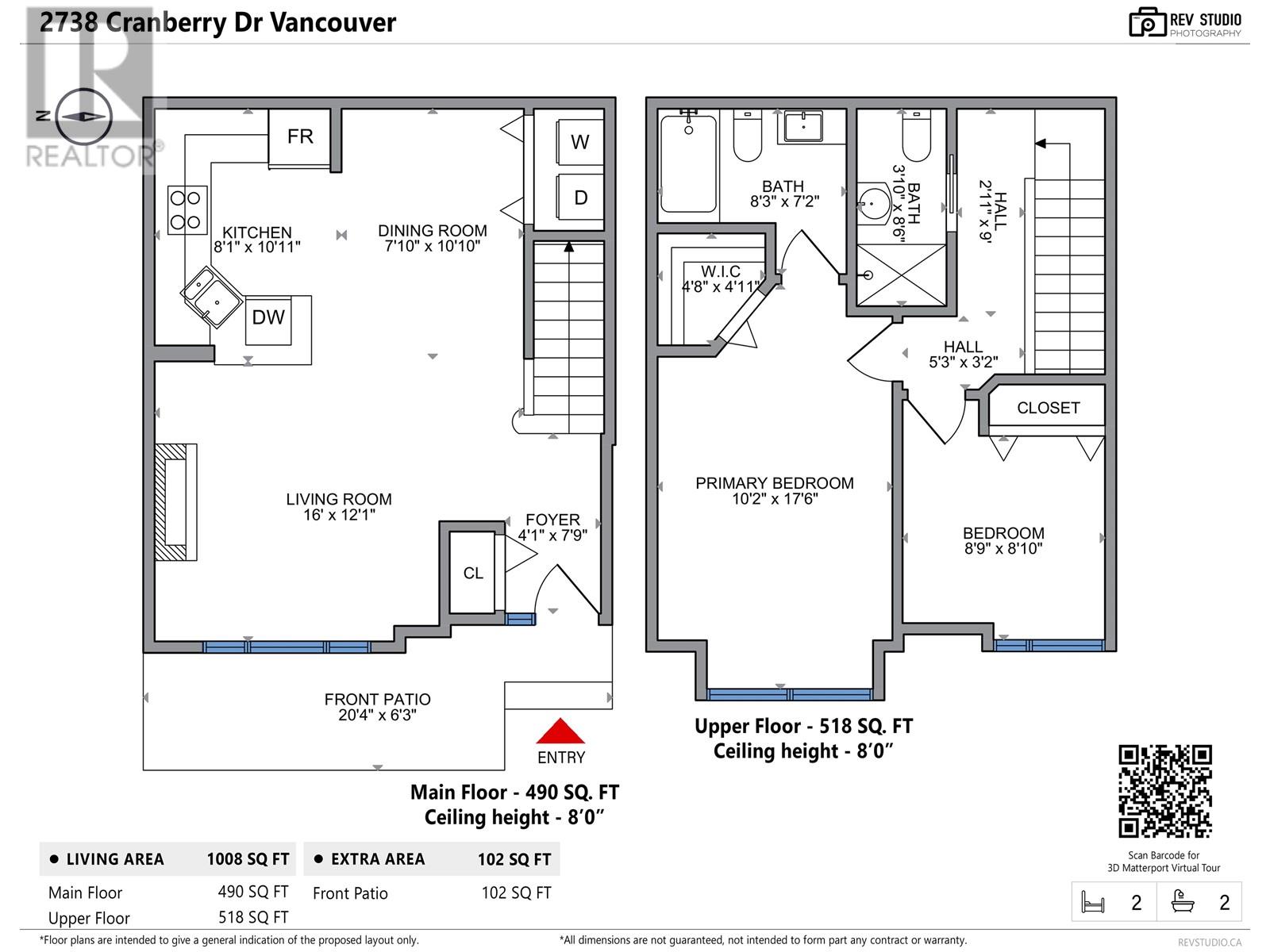 2738 Cranberry Drive, Vancouver, British Columbia  V6K 4T9 - Photo 4 - R2962917