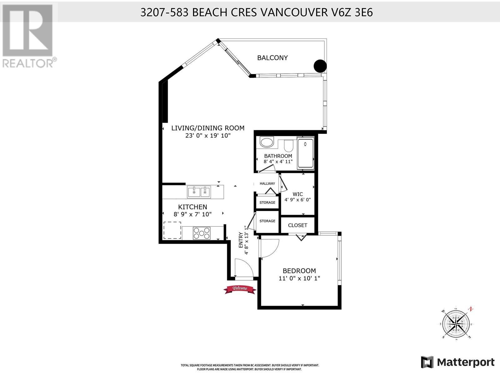 3207 583 Beach Crescent, Vancouver, British Columbia  V6Z 3E6 - Photo 16 - R2961981