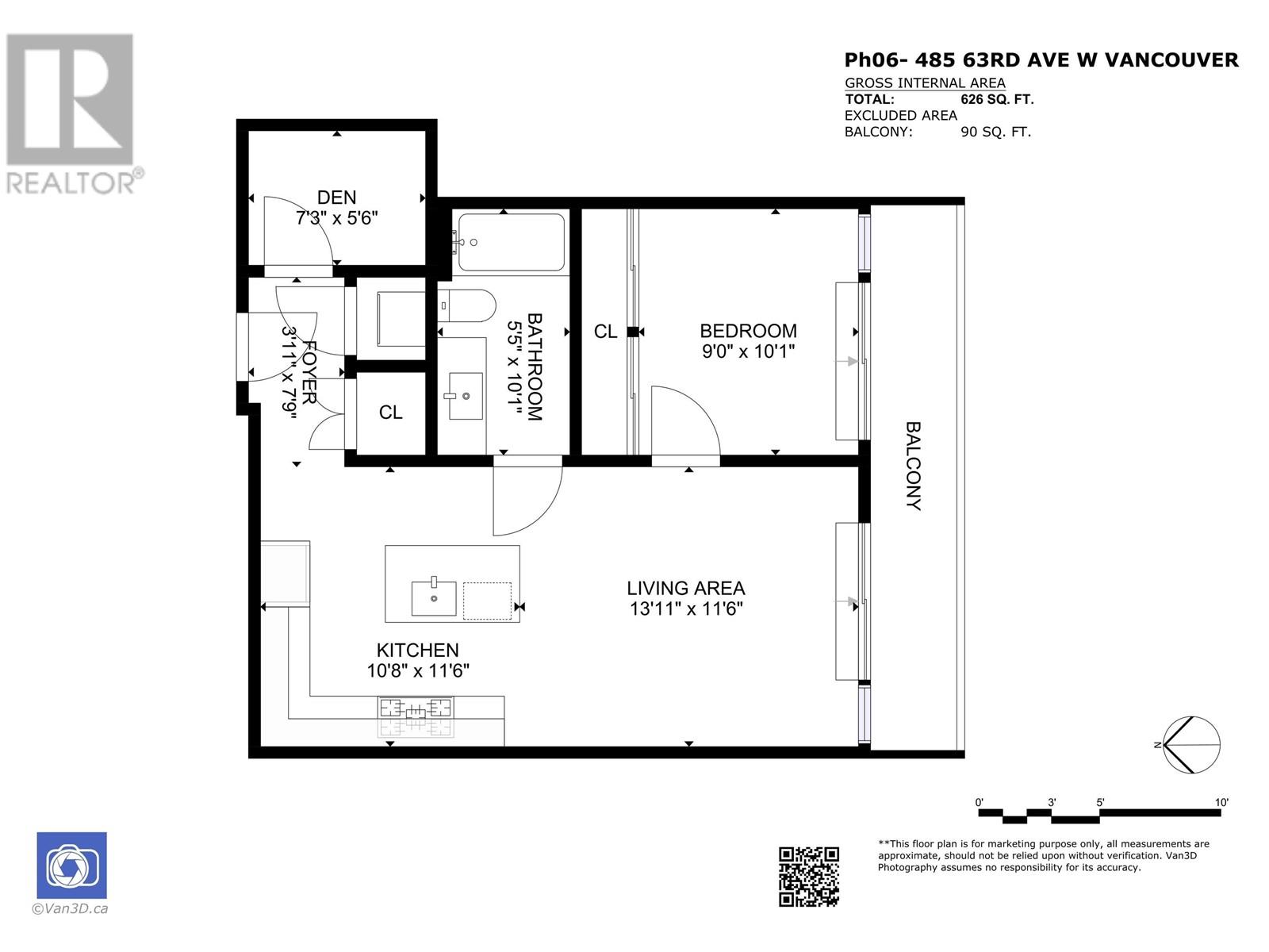 Listing Picture 26 of 26 : PH06 485 W 63RD AVENUE, Vancouver / 溫哥華 - 魯藝地產 Yvonne Lu Group - MLS Medallion Club Member