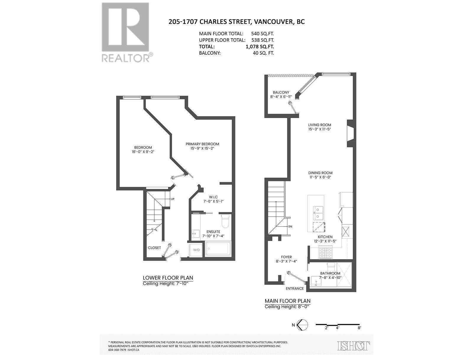Listing Picture 40 of 40 : 205 1707 CHARLES STREET, Vancouver / 溫哥華 - 魯藝地產 Yvonne Lu Group - MLS Medallion Club Member