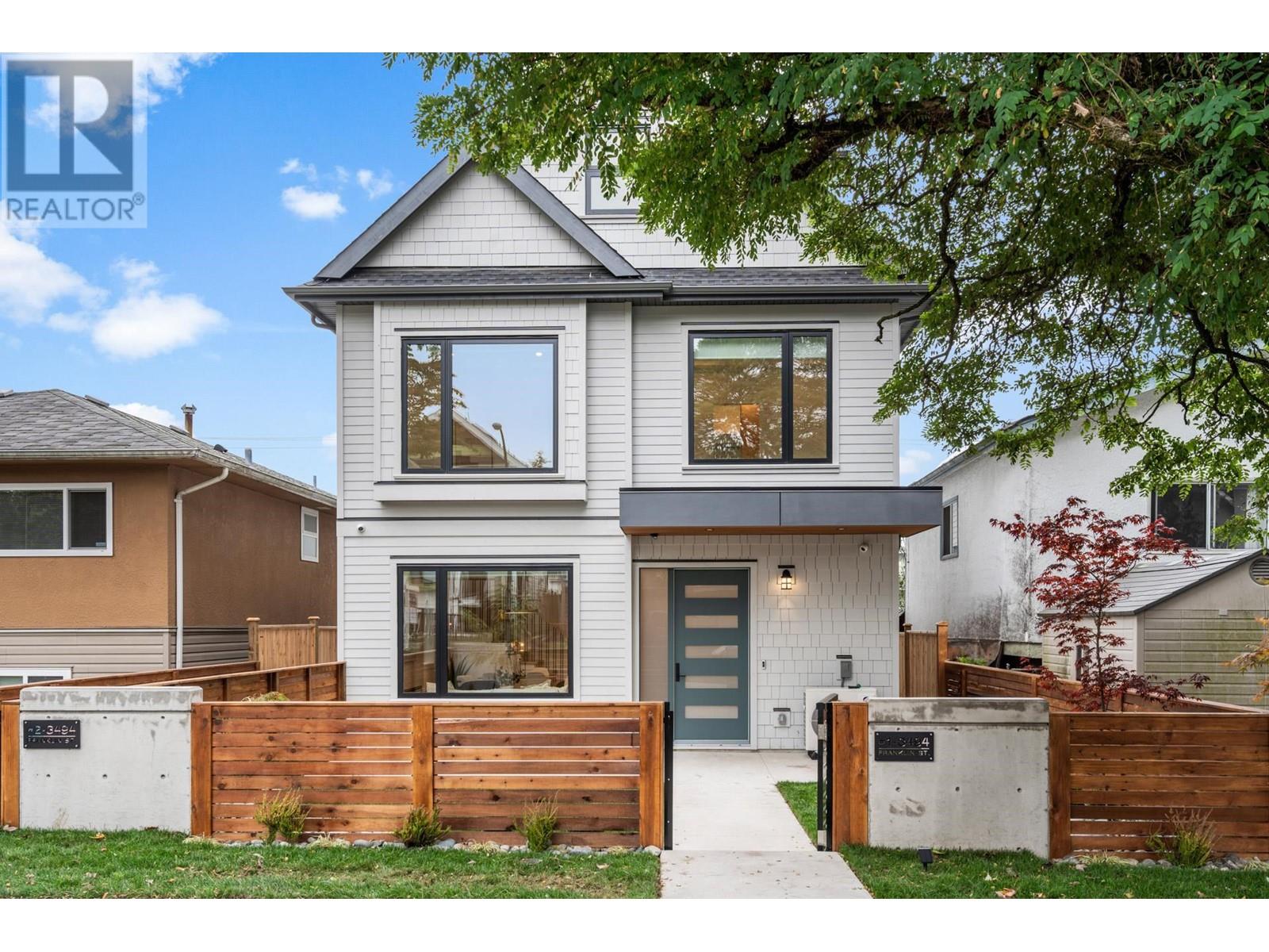 1 3494 FRANKLIN STREET, Vancouver