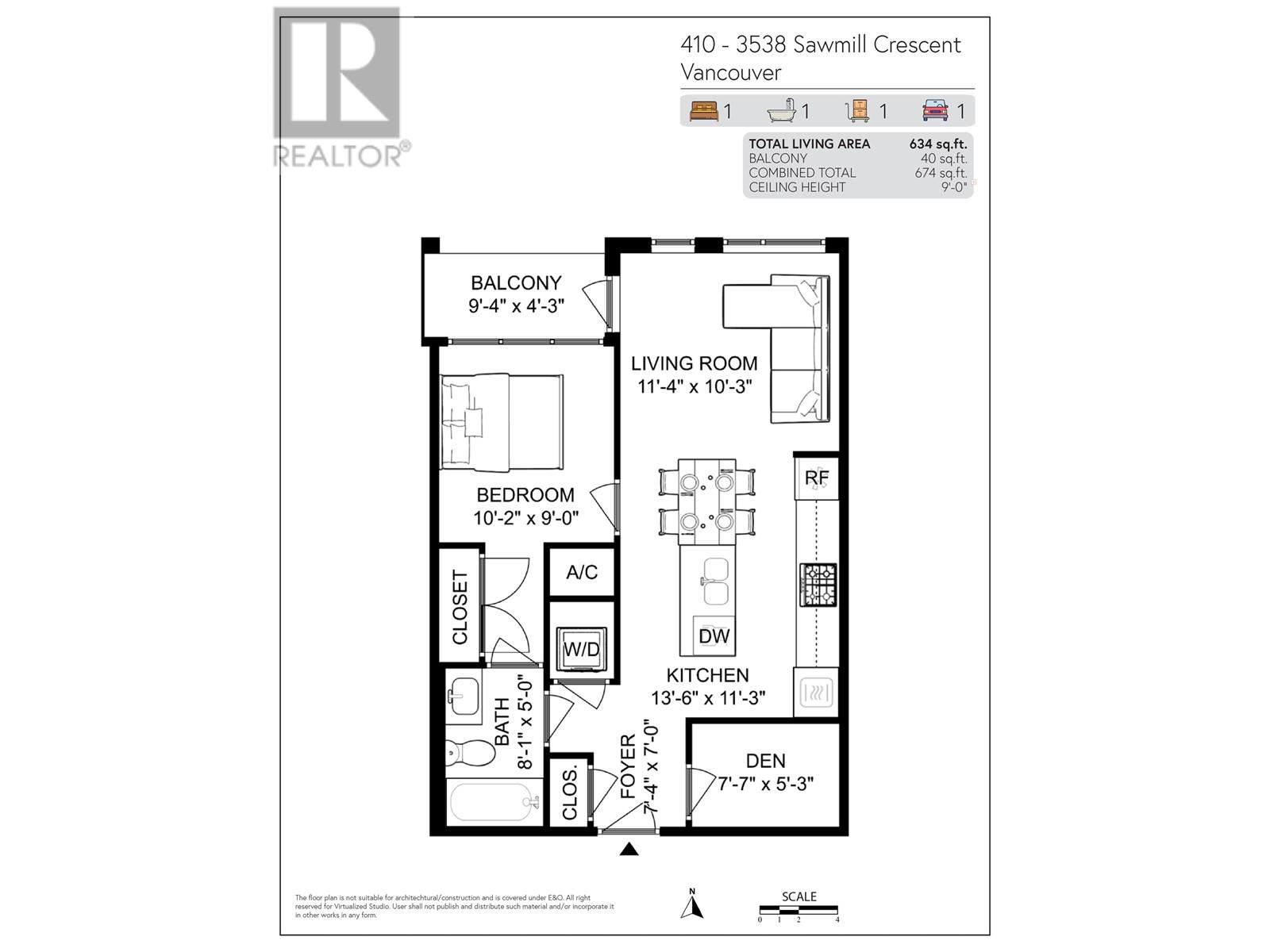 Listing Picture 13 of 40 : 410 3538 SAWMILL CRESCENT, Vancouver / 溫哥華 - 魯藝地產 Yvonne Lu Group - MLS Medallion Club Member