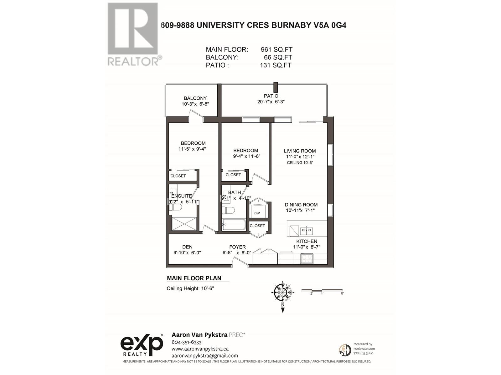 Listing Picture 40 of 40 : 609 9888 UNIVERSITY CRESCENT, Burnaby / 本拿比 - 魯藝地產 Yvonne Lu Group - MLS Medallion Club Member