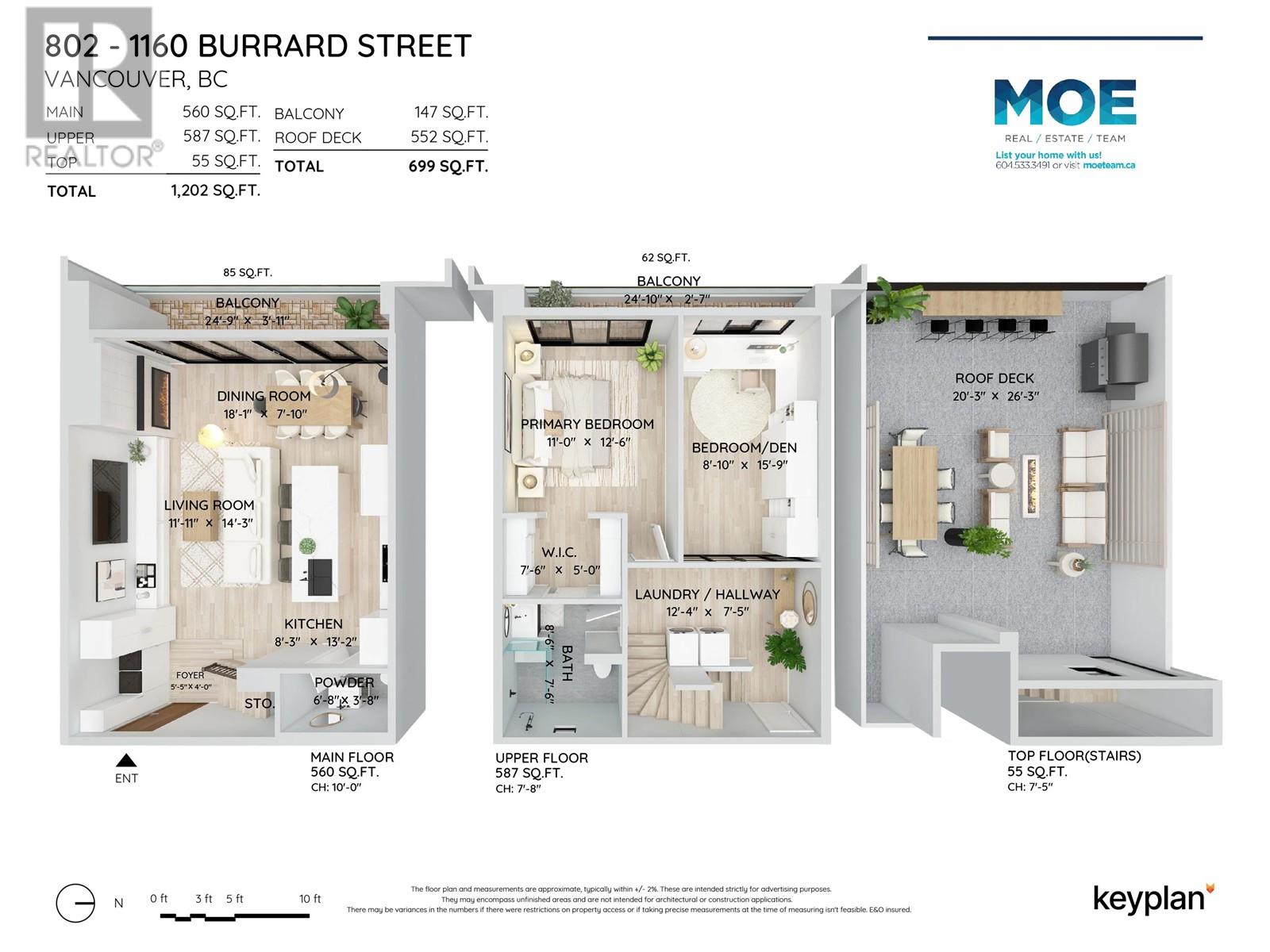 Listing Picture 39 of 40 : 802 1160 BURRARD STREET, Vancouver / 溫哥華 - 魯藝地產 Yvonne Lu Group - MLS Medallion Club Member