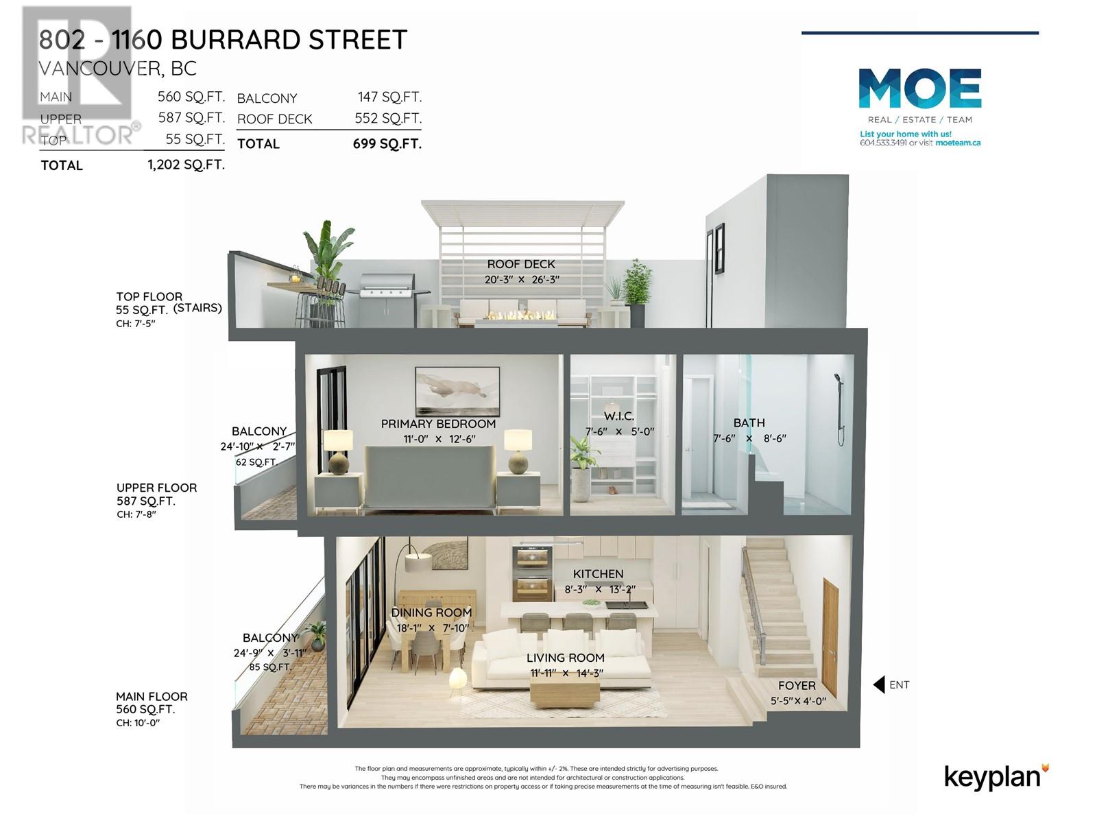 Listing Picture 40 of 40 : 802 1160 BURRARD STREET, Vancouver / 溫哥華 - 魯藝地產 Yvonne Lu Group - MLS Medallion Club Member