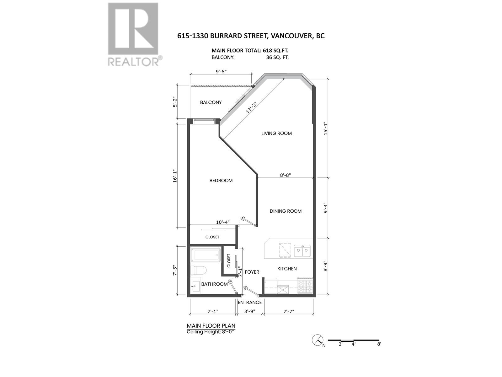 Listing Picture 13 of 13 : 615 1330 BURRARD STREET, Vancouver / 溫哥華 - 魯藝地產 Yvonne Lu Group - MLS Medallion Club Member