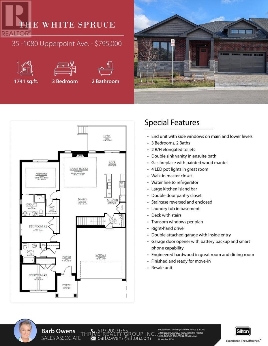 35 - 1080 Upperpoint Avenue, London, Ontario  N6K 0K2 - Photo 45 - X11958512