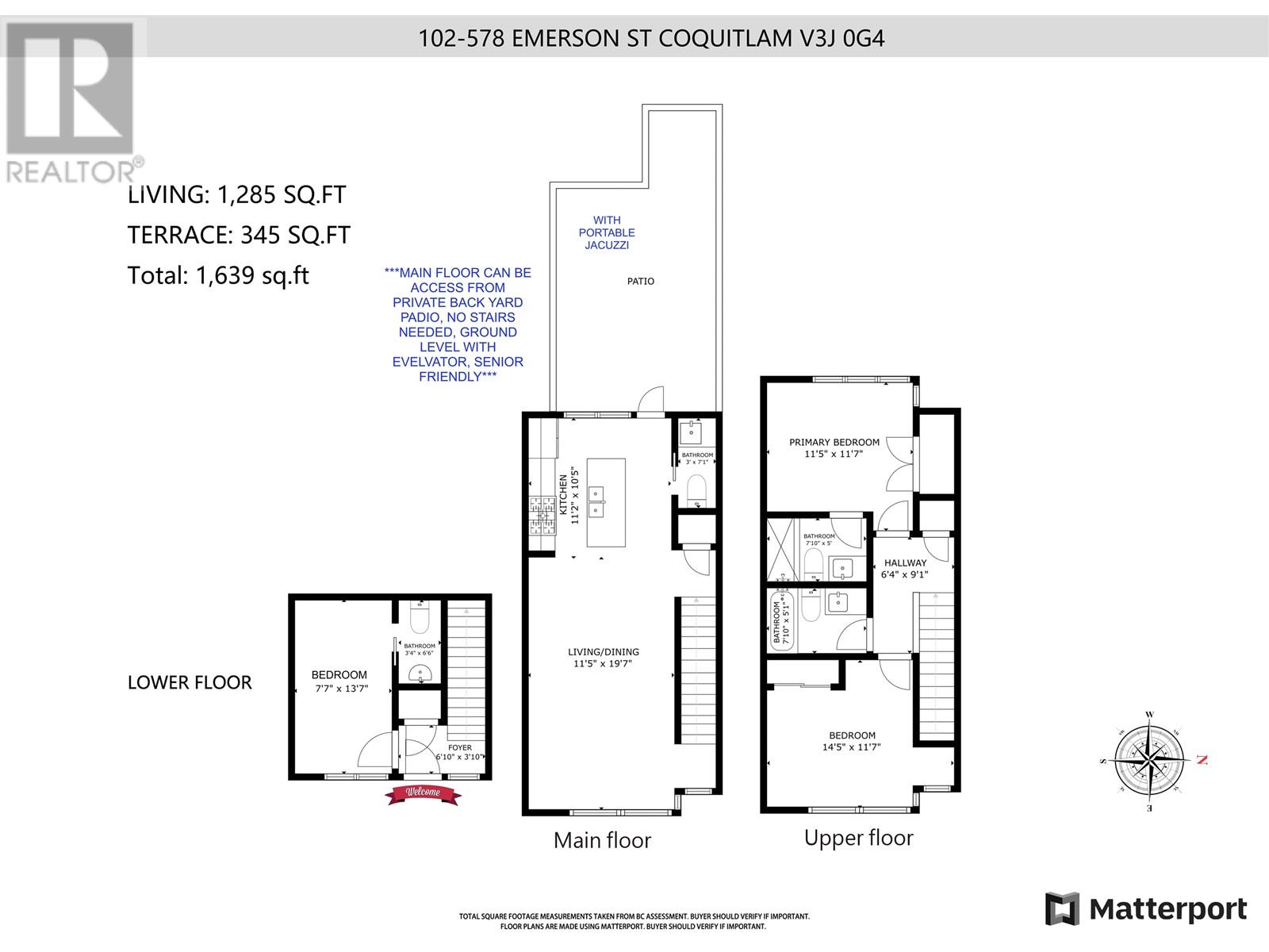 102 578 Emerson Street, Coquitlam, British Columbia  V3J 0G4 - Photo 36 - R2963092