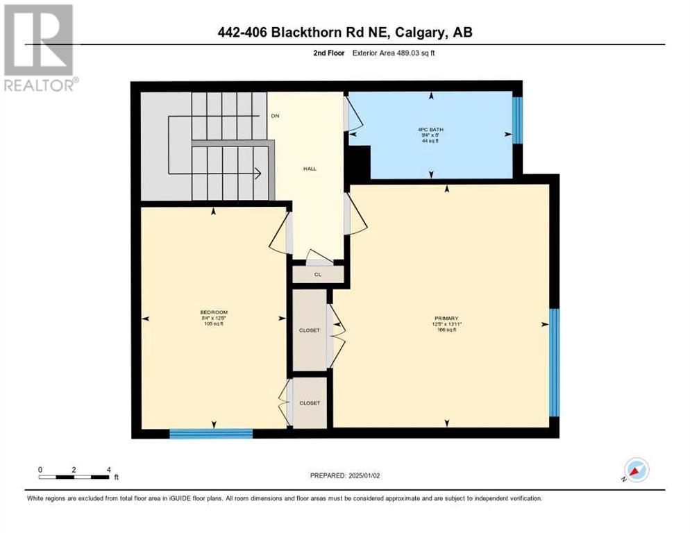 442, 406 Blackthorn Road Ne, Calgary, Alberta  T2K 1K5 - Photo 17 - A2185112