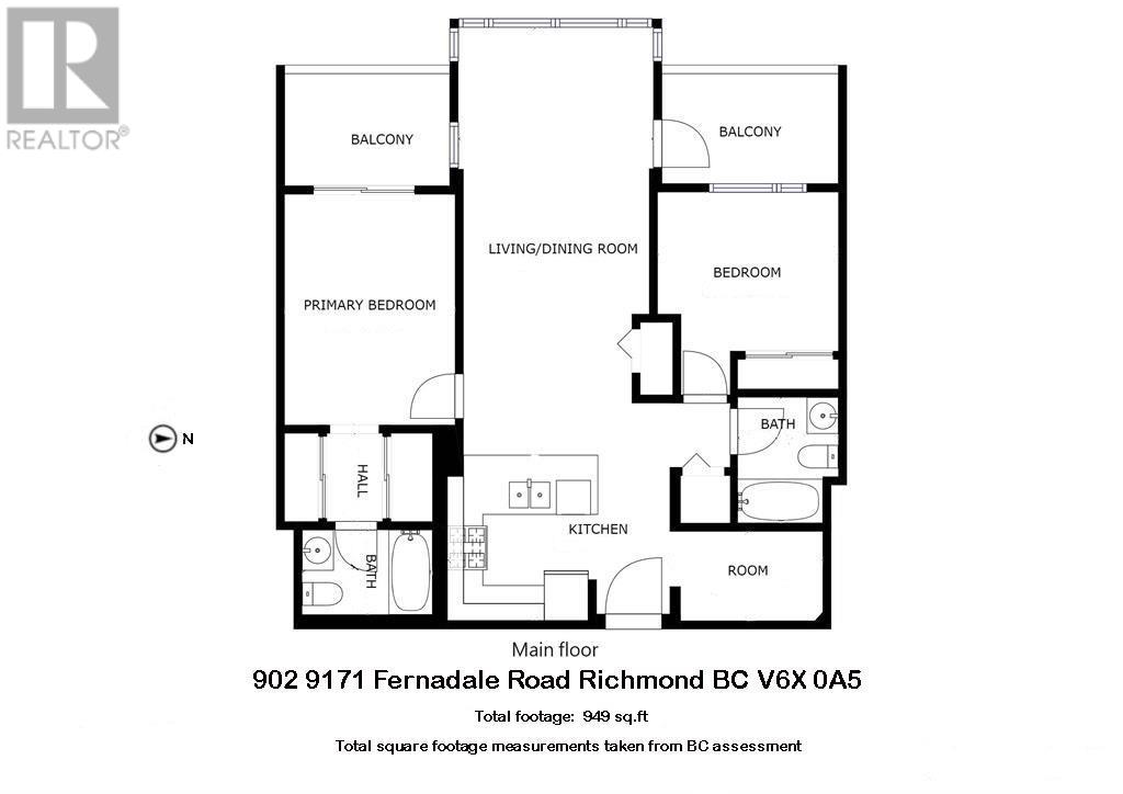 902 9171 Ferndale Road, Richmond, British Columbia  V6Y 0A5 - Photo 12 - R2962628