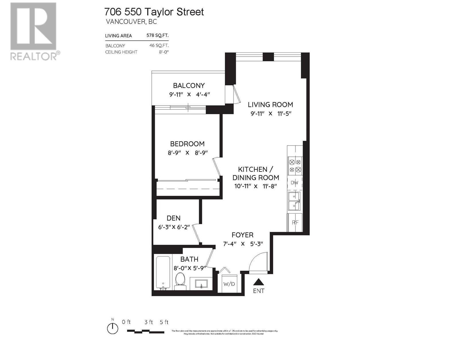 706 550 Taylor Street, Vancouver, British Columbia  V6B 1R1 - Photo 2 - R2964205