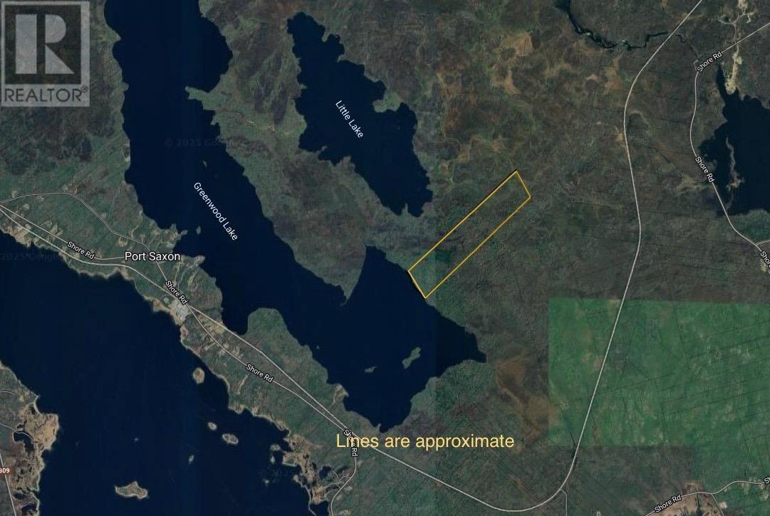 Land Greenwood Lake, port saxon, Nova Scotia