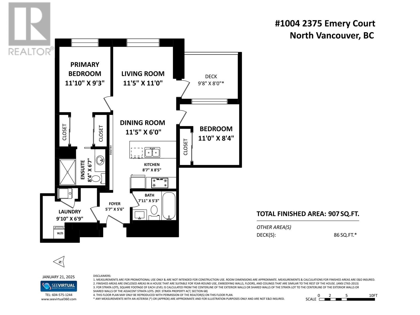 1004 2375 Emery Court, North Vancouver, British Columbia  V7J 0E9 - Photo 24 - R2959530