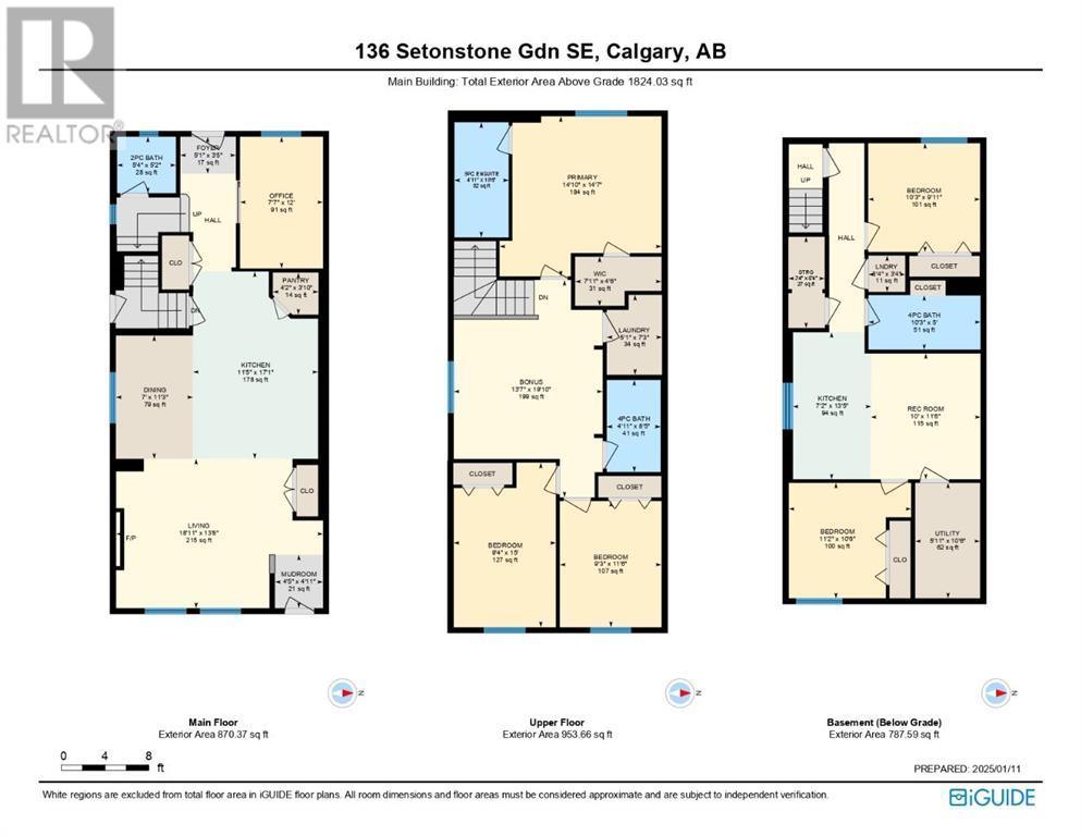 136 Setonstone Gardens Se, Calgary, Alberta  T3M 3V6 - Photo 3 - A2187001