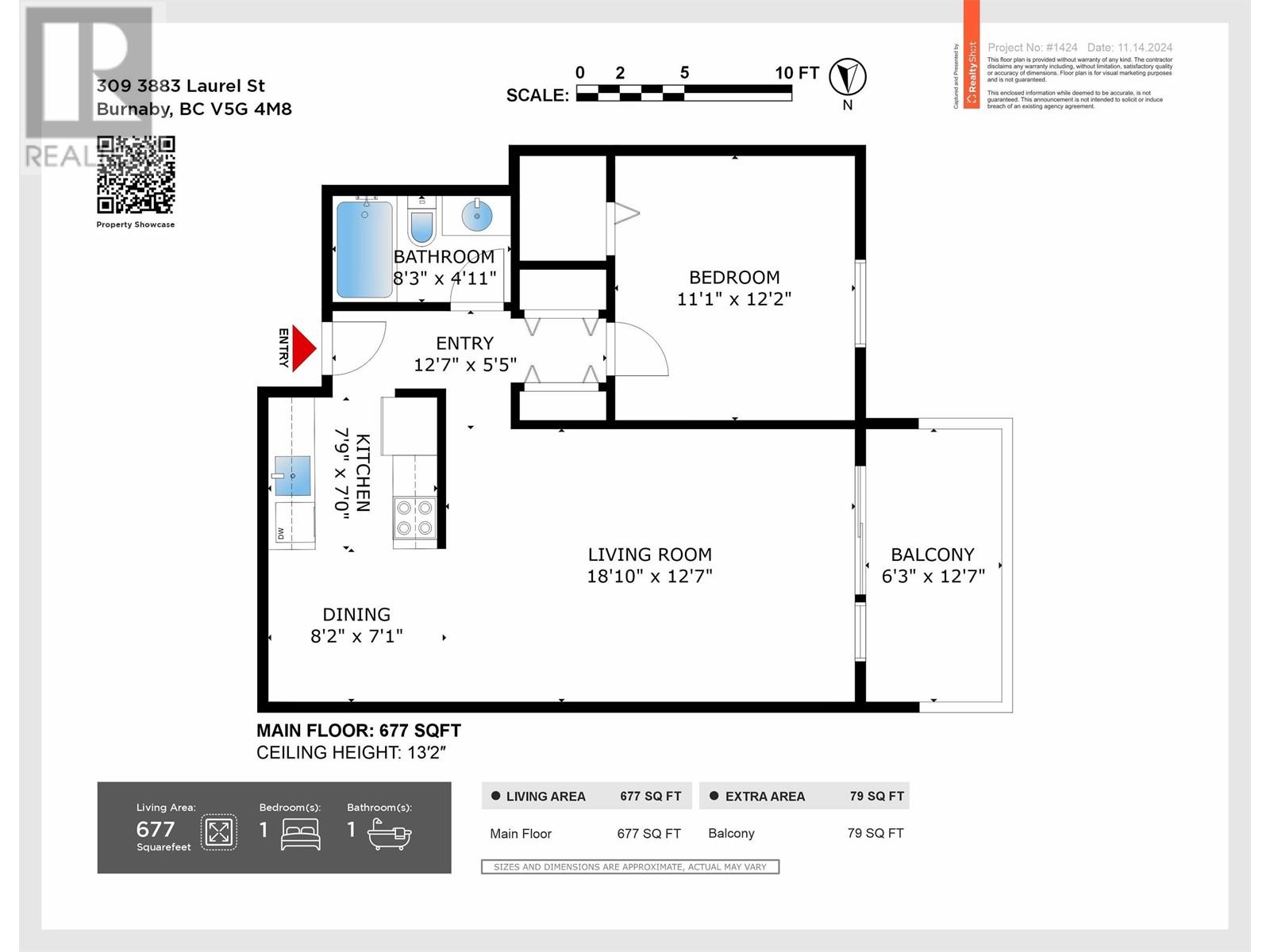 309 3883 Laurel Street, Burnaby, British Columbia  V5G 4M8 - Photo 8 - R2964417