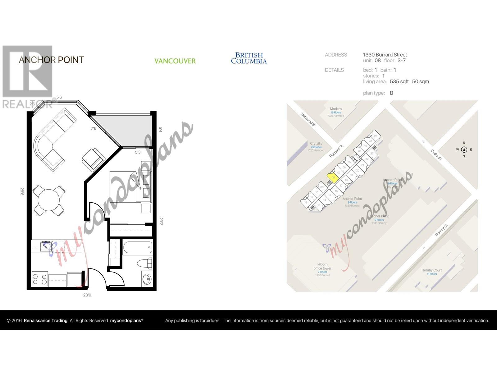 508 1330 Burrard Street, Vancouver, British Columbia  V6Z 2B8 - Photo 10 - R2964281