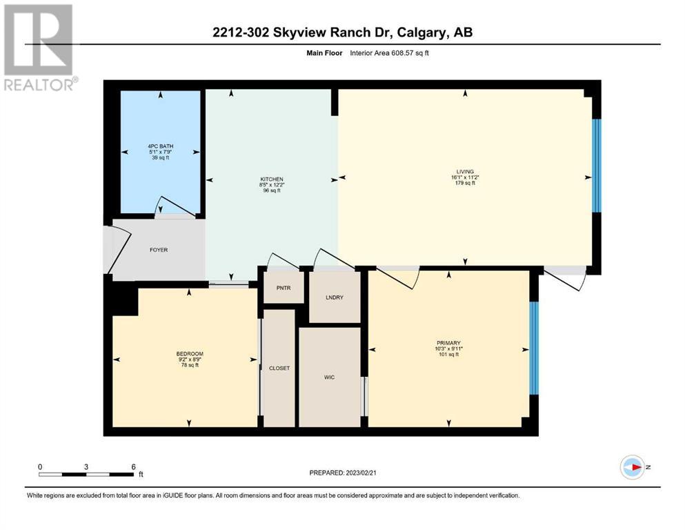 2212, 302 Skyview Ranch Drive Ne, Calgary, Alberta  T3N 0P5 - Photo 24 - A2187115