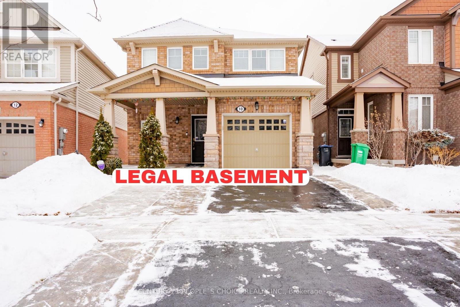 10 CLENSTON ROAD, Brampton, Ontario