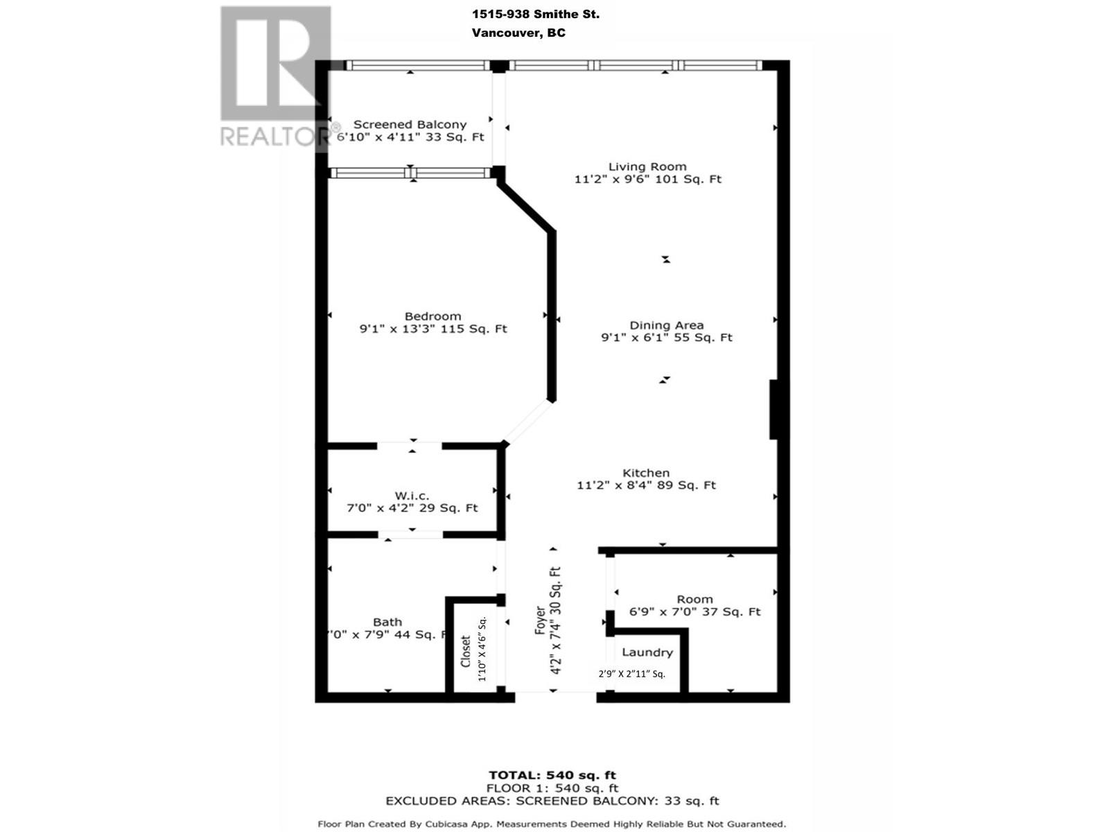 Listing Picture 16 of 16 : 1515 938 SMITHE STREET, Vancouver / 溫哥華 - 魯藝地產 Yvonne Lu Group - MLS Medallion Club Member