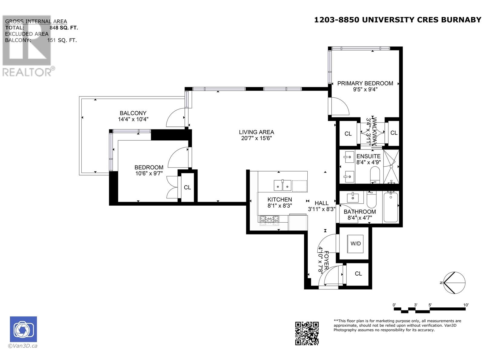 Listing Picture 32 of 32 : 1203 8850 UNIVERSITY CRESCENT, Burnaby / 本拿比 - 魯藝地產 Yvonne Lu Group - MLS Medallion Club Member