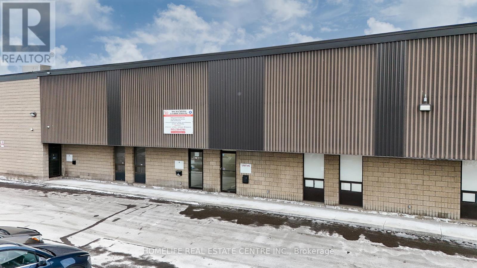 5 - 286 RUTHERFORD ROAD S, brampton (brampton east industrial), Ontario