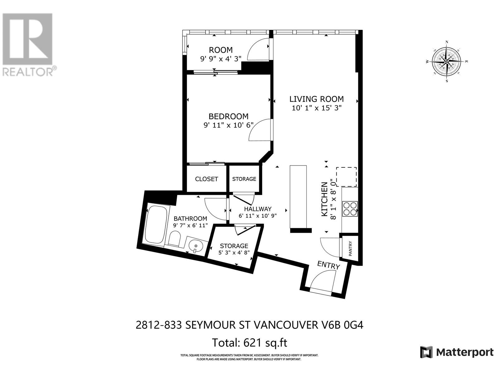 2812 833 Seymour Street, Vancouver, British Columbia  V6B 0G4 - Photo 19 - R2965052