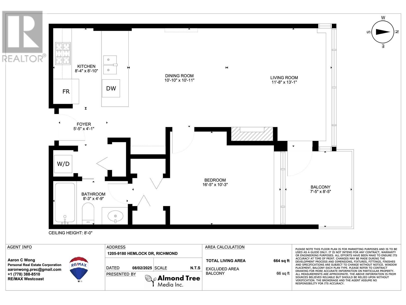 Listing Picture 21 of 21 : 1205 9180 HEMLOCK DRIVE, Richmond / 烈治文 - 魯藝地產 Yvonne Lu Group - MLS Medallion Club Member