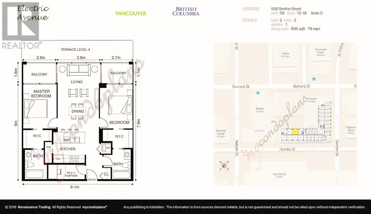 1708 938 Smithe Street, Vancouver, British Columbia  V6Z 3H8 - Photo 13 - R2963073