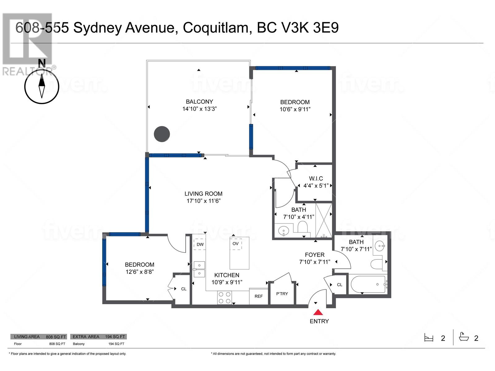 608 555 Sydney Avenue, Coquitlam, British Columbia  V3K 0G5 - Photo 37 - R2963893