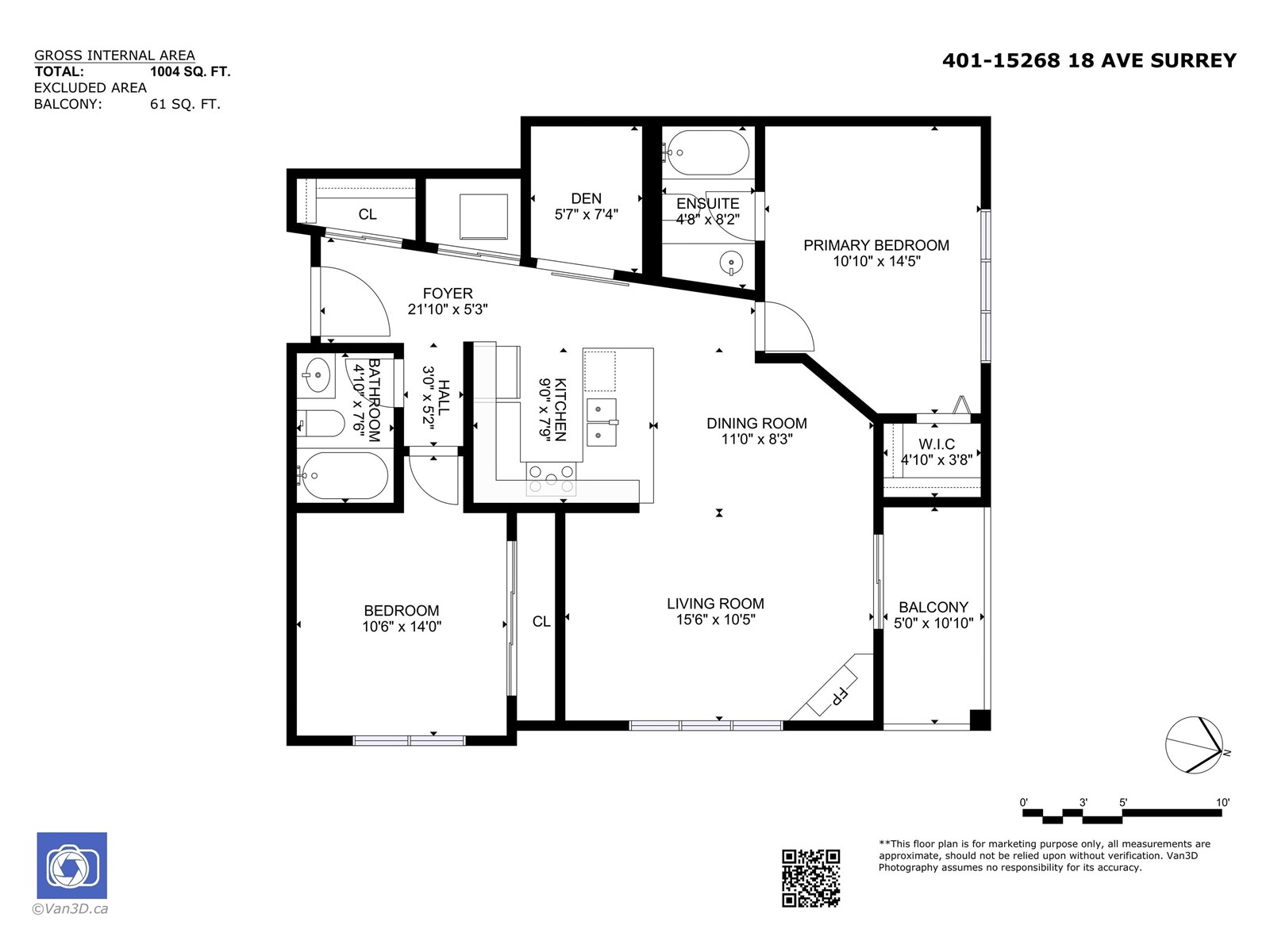 401 15268 18 Avenue, Surrey, British Columbia  V4A 1W8 - Photo 20 - R2965408