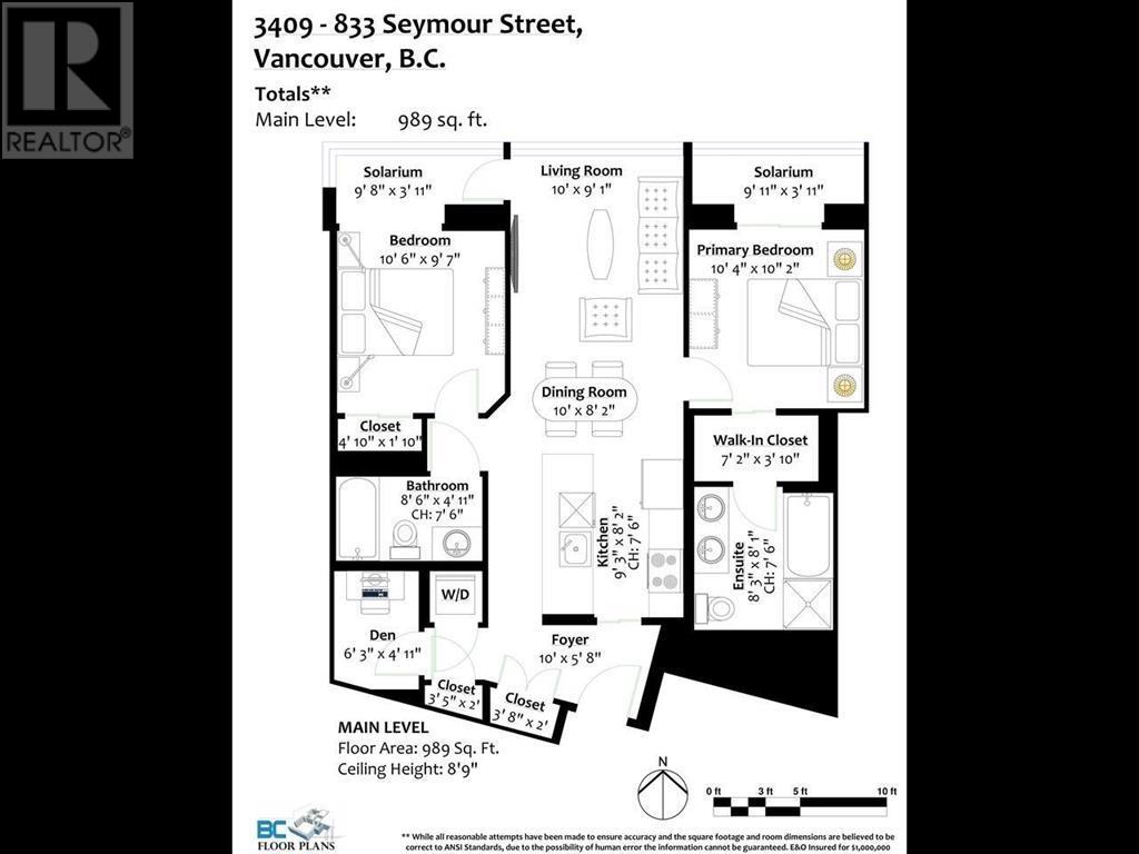3409 833 Seymour Street, Vancouver, British Columbia  V6B 0G4 - Photo 4 - R2965872