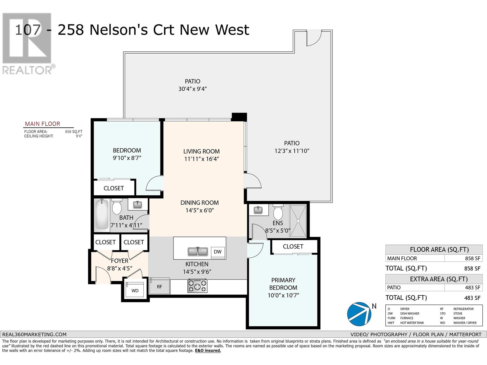 107 258 Nelson's Court, New Westminster, British Columbia  V3L 0J9 - Photo 21 - R2954340