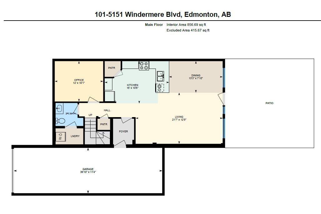 Property at #101 5151 Windermere BV SW image 3