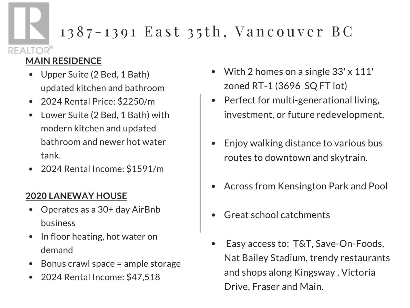 Listing Picture 37 of 37 : 1391 E 35TH AVENUE, Vancouver / 溫哥華 - 魯藝地產 Yvonne Lu Group - MLS Medallion Club Member