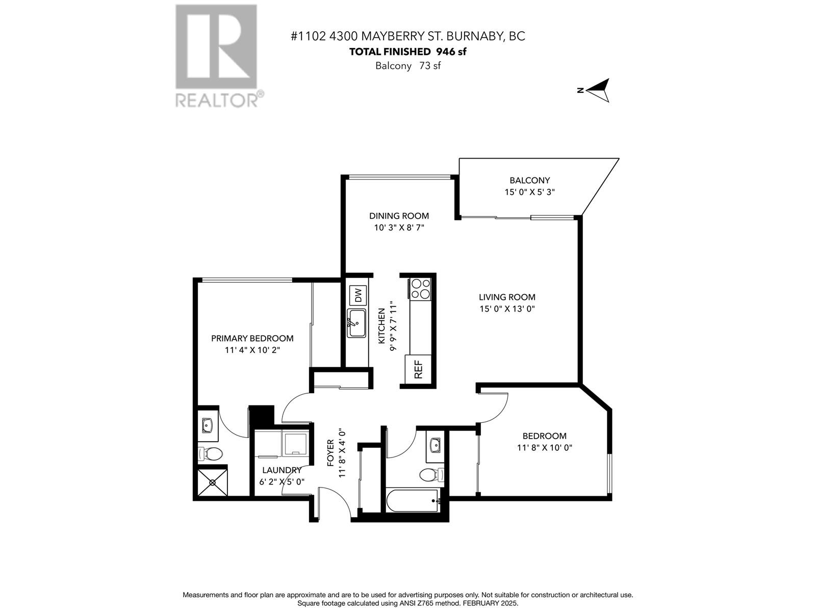 1102 4300 Mayberry Street, Burnaby, British Columbia  V5H 4A4 - Photo 34 - R2966202