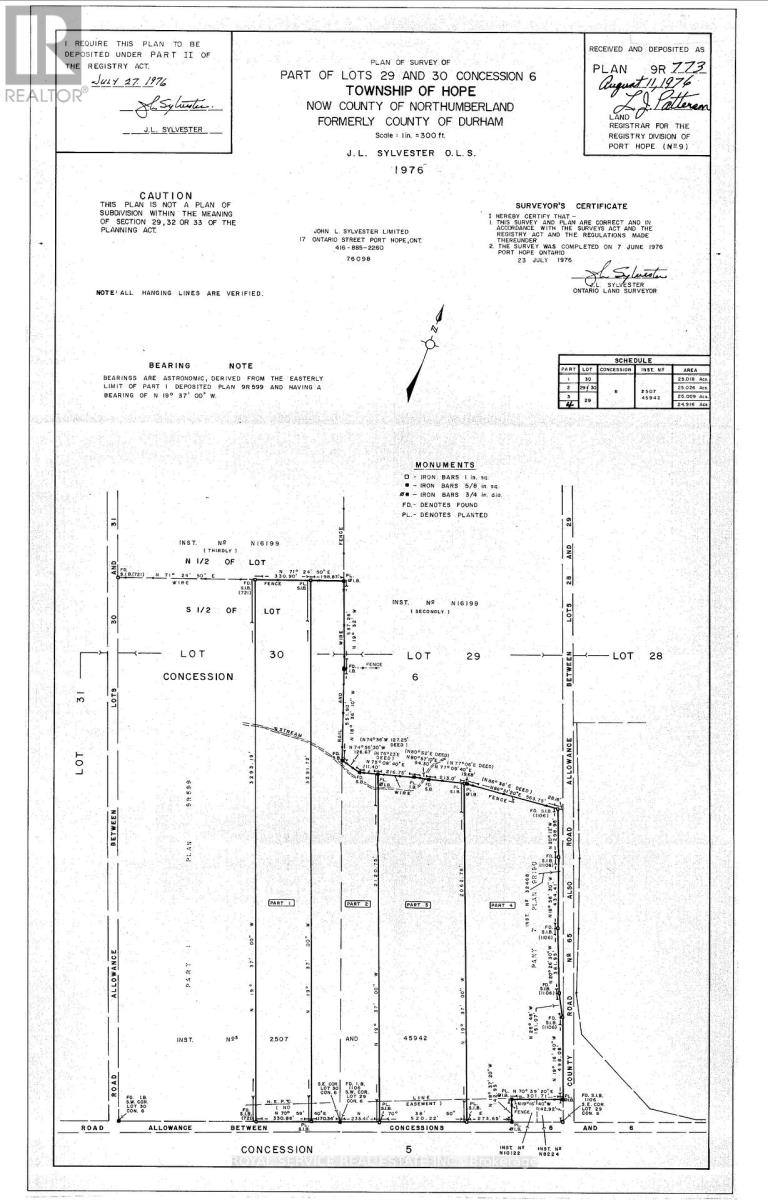 Pt Lt 29 & 30 6th Line, Cty Rd 65 Road, Port Hope, Ontario  L0A 1J0 - Photo 4 - X11963036