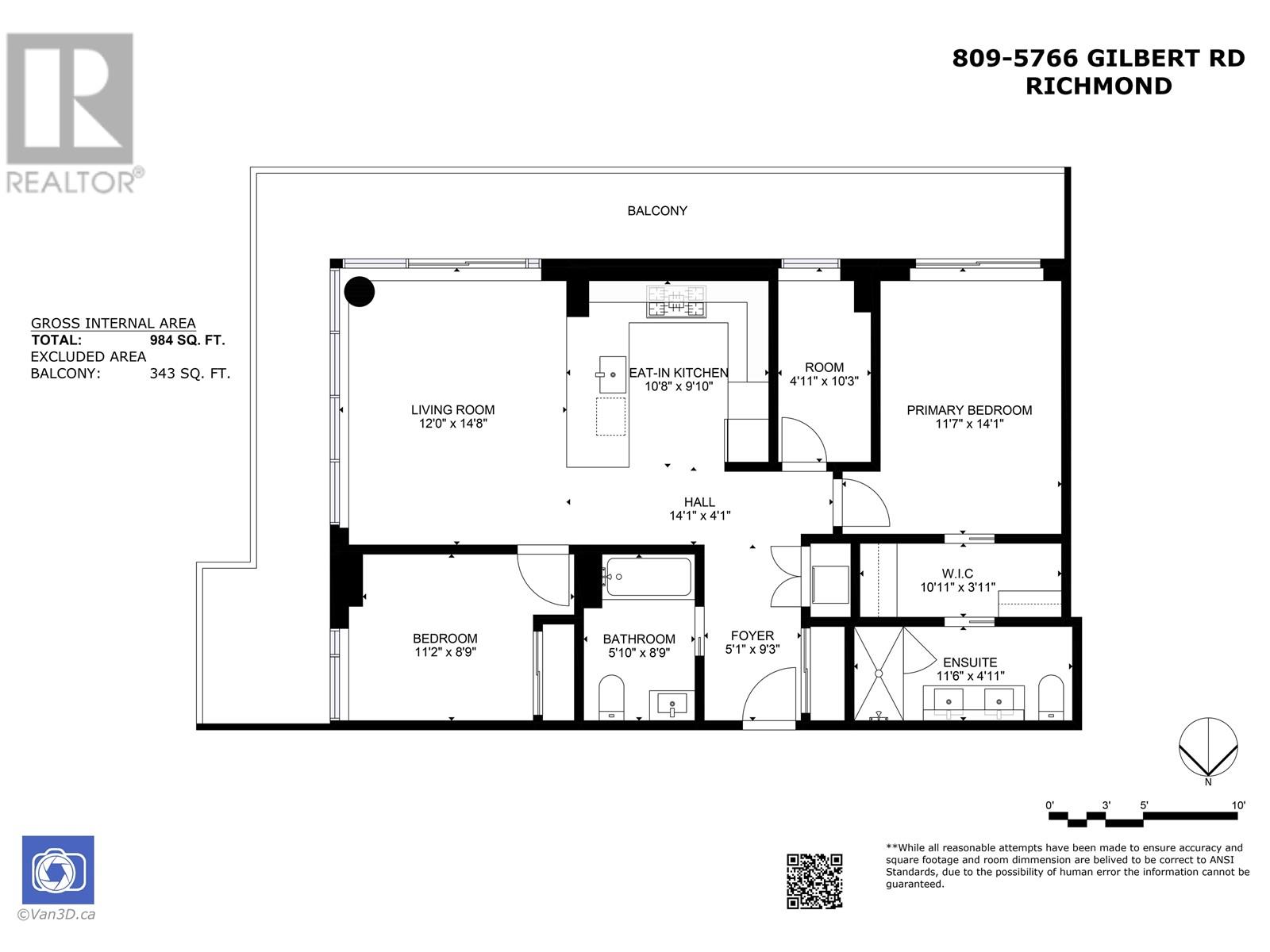 809 5766 Gilbert Road, Richmond, British Columbia  V6X 1B7 - Photo 34 - R2952204