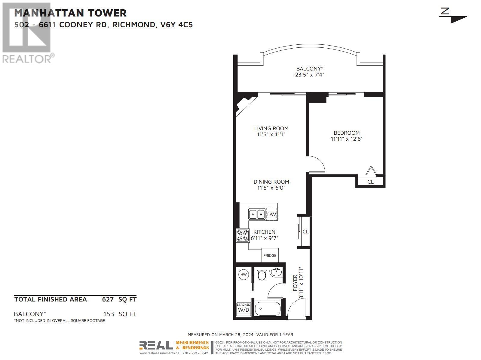 Listing Picture 16 of 16 : 502 6611 COONEY ROAD, Richmond / 烈治文 - 魯藝地產 Yvonne Lu Group - MLS Medallion Club Member